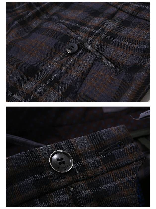 Seville Check Slacks Black - SIVIGLIA - BALAAN 7