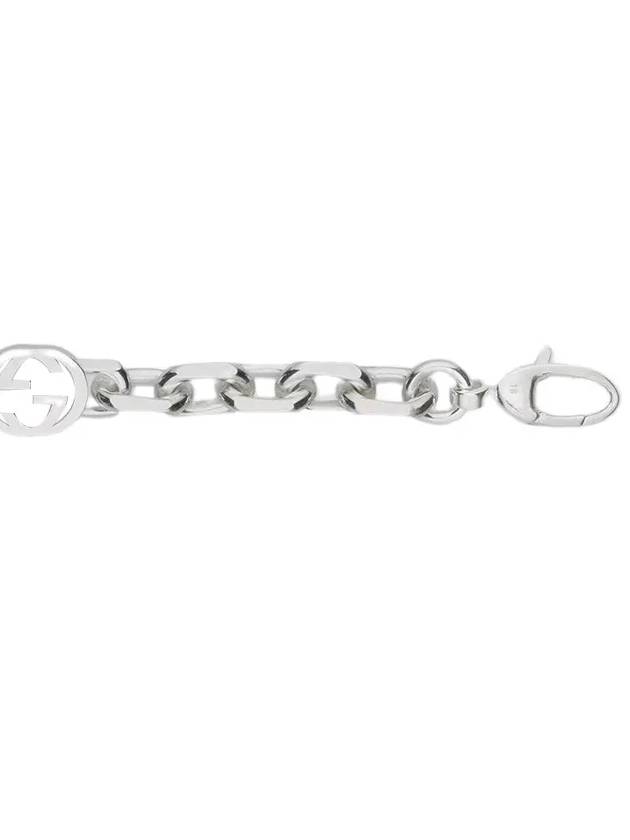 Interlocking G Chain Bracelet Silver - GUCCI - BALAAN 7