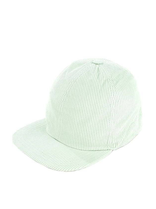 Women's Cotton Ball Cap Light Green - THOM BROWNE - BALAAN 1