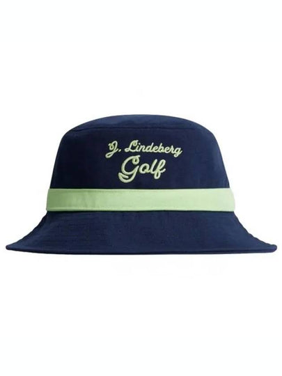 Lukas Embroidery Logo Golf Bucket Hat Navy - J.LINDEBERG - BALAAN 2