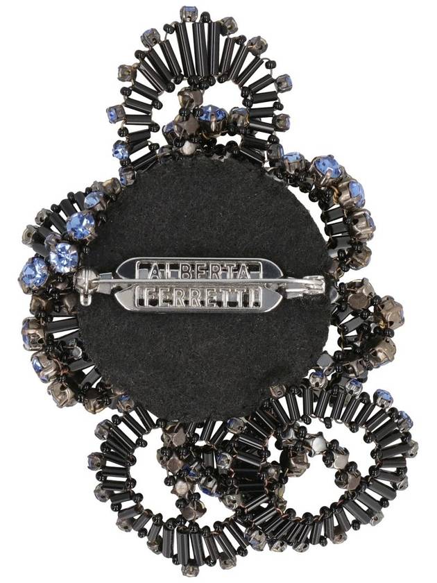 Alberta Ferretti Floral Metal Brooch - ALBERTA FERRETTI - BALAAN 3