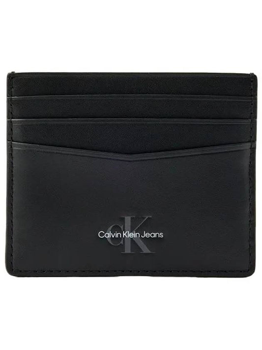 Logo Card Wallet Black - CALVIN KLEIN - BALAAN 2