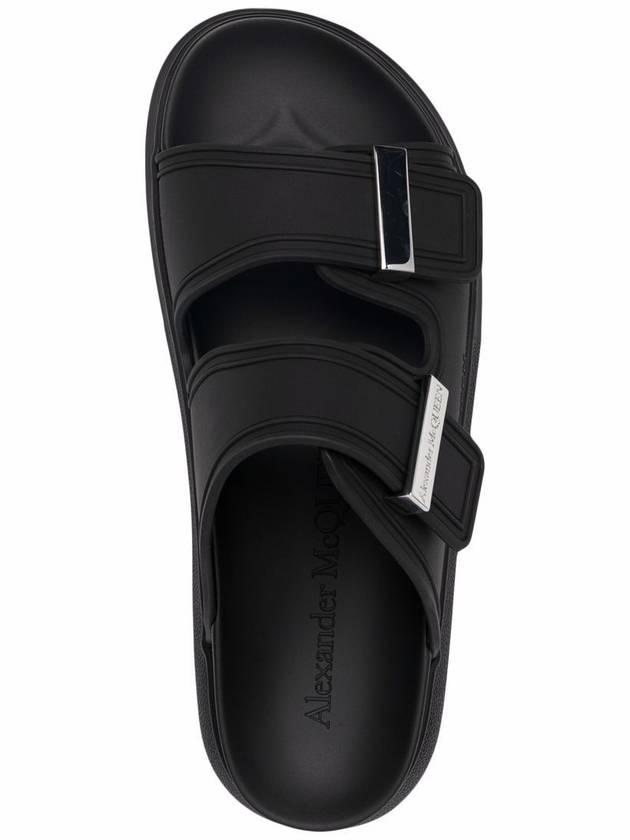 Hybrid Rubber Slippers Black - ALEXANDER MCQUEEN - BALAAN 5