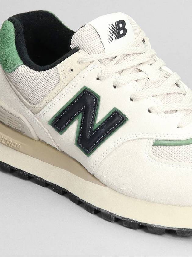 574 Legacy Low Top Sneakers White Green - NEW BALANCE - BALAAN 6