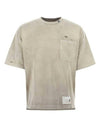 Sun-faded like short sleeve t-shirt beige - MAISON MIHARA YASUHIRO - BALAAN 2