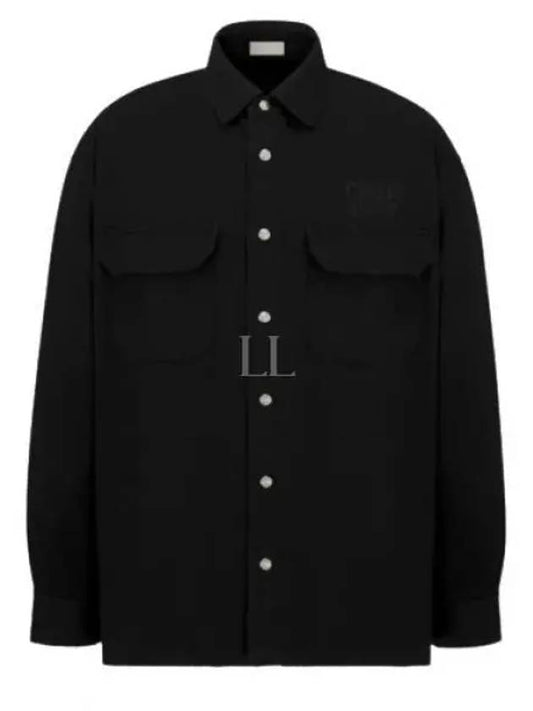 Overshirt Cotton Jacket Black - DIOR - BALAAN 2