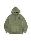 Symbol Zipper Hoodie Khaki - OGARP - BALAAN 2