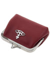 Women's Grain Pulse Frame Coin Wallet Red - VIVIENNE WESTWOOD - BALAAN 5