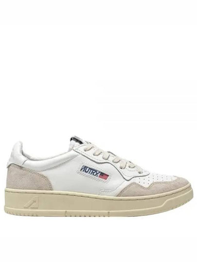 Medalist Suede Low Top Sneakers White - AUTRY - BALAAN 2