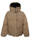 GG canvas hooded padded jacket 717558Z9AAR - GUCCI - BALAAN.