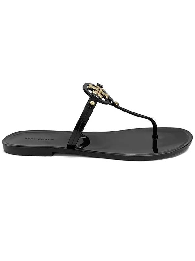 Miller Mini Flat Thong Flip Flop Black - TORY BURCH - BALAAN 3