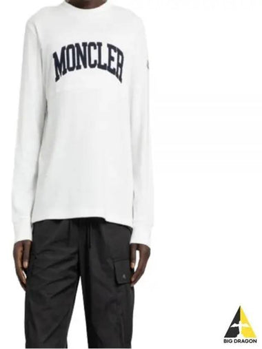 24 8G00024 899VV 032 Logo Sweatshirt - MONCLER - BALAAN 1