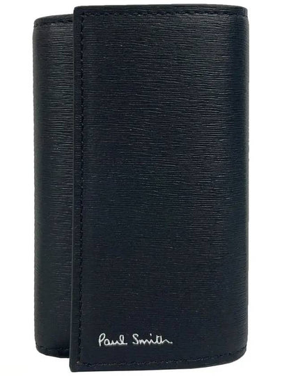 Logo Color Block Key Case Black - PAUL SMITH - BALAAN 2