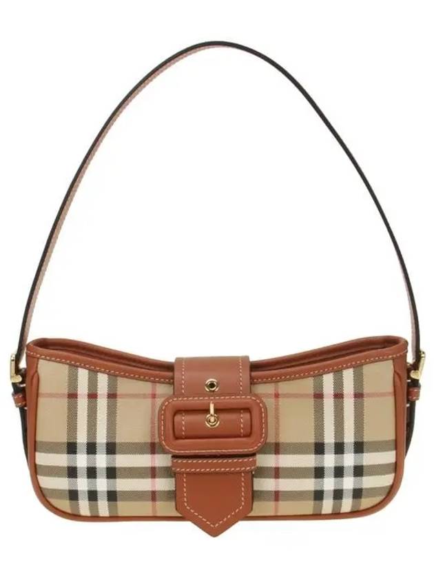 Check Shoulder Bag Brown - BURBERRY - BALAAN 2