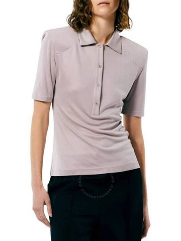 Tibi Wheat Lean Polo Shirt, Brand Size 2 - TIBI - BALAAN 1