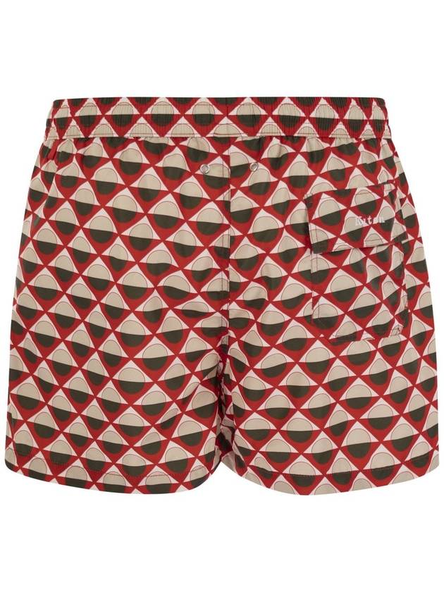 Patterned beach boxers - KITON - BALAAN 2