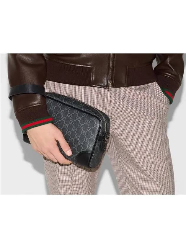 GG Emblem Small Cross Bag Black - GUCCI - BALAAN 10