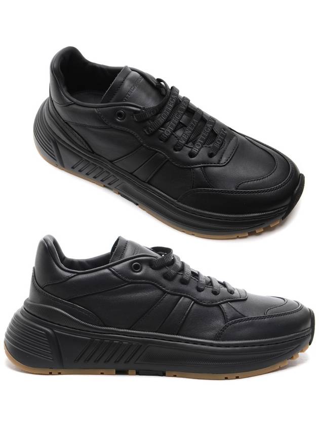 Men's Speedster Low Top Sneakers Black - BOTTEGA VENETA - BALAAN 2