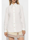 Cotton Shirt White - GUCCI - BALAAN 3