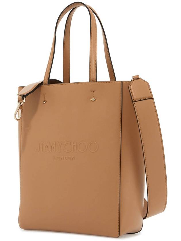 smooth leather lenny n/s tote bag. - JIMMY CHOO - BALAAN 3