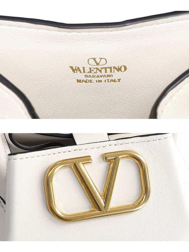 V logo 4W2P0Y08 VNL 098 micro bucket bag crossbag - VALENTINO - BALAAN 6