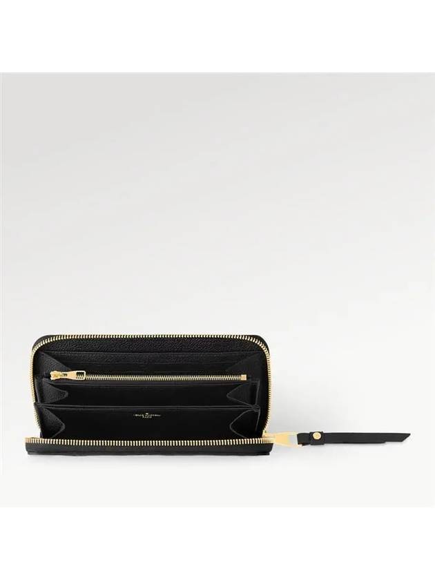 Zippy Monogram Empreinte Long Wallet Black - LOUIS VUITTON - BALAAN 4