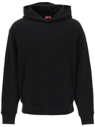 S Macs Megoval D Hoodie Black - DIESEL - BALAAN 2