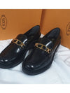 Horsebit Chain Leather Loafer Black - TOD'S - BALAAN 8