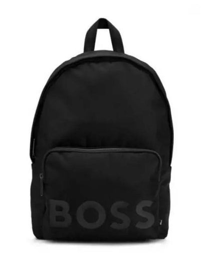 Logo Detail Backpack Black - HUGO BOSS - BALAAN 2