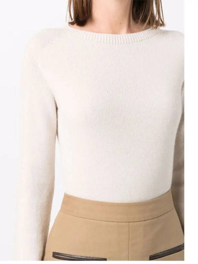 Women's GIOSE S Cashmere Sweater Beige Knit 93660419600 001 - MAX MARA - BALAAN 2