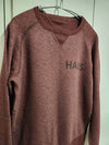 HAUS burgundy sweatshirt - GOLDEN GOOSE - BALAAN 3