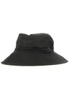 Tech Logo Patch Bucket Hat Black - GANNI - BALAAN 1