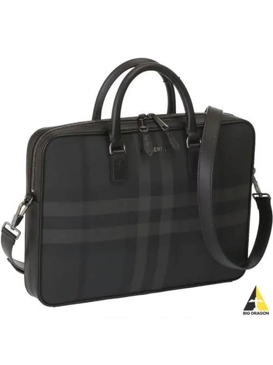 Slim Ainsworth Check Case Dark Grey - BURBERRY - BALAAN 2