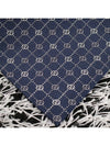 GG Dot Pattern Silk Tie Navy - GUCCI - BALAAN 4