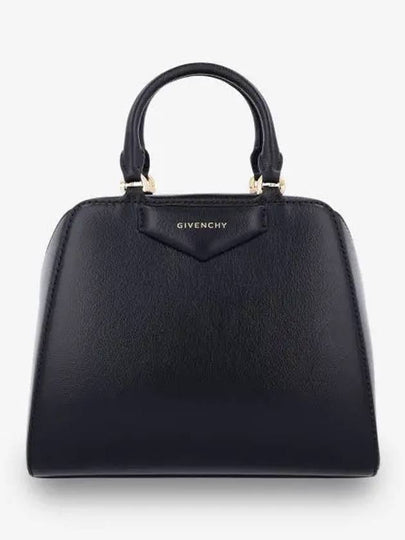 Antigona Cube Leather Mini Bag Black - GIVENCHY - BALAAN 2