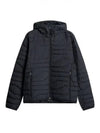 Men's Cliff Light Down Hooded Jacket Black - J.LINDEBERG - BALAAN 1