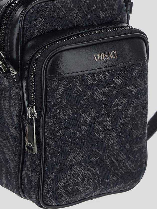 Athena Barocco Cross Bag Black - VERSACE - BALAAN 9