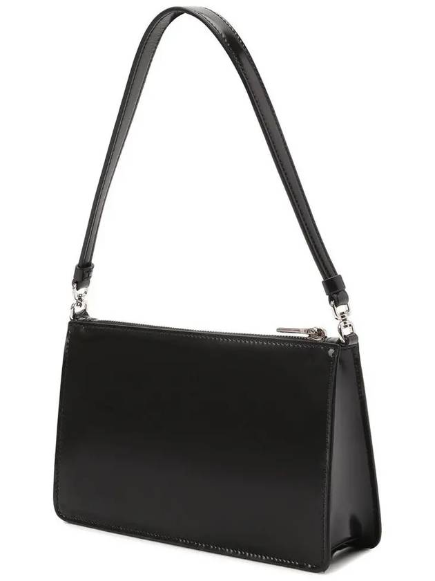 Brushed Leather Mini Bag Black - PRADA - BALAAN 4