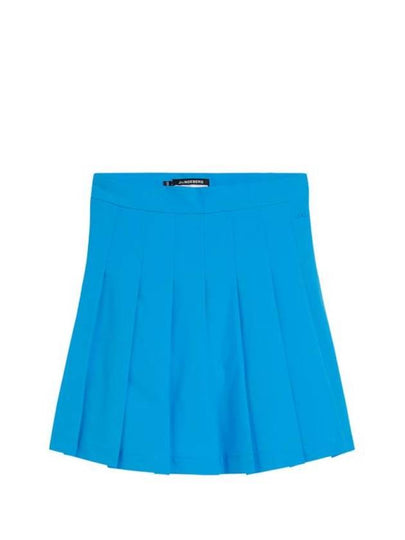 Women's Adina Golf Skirt Brilliant Blue - J.LINDEBERG - BALAAN 2