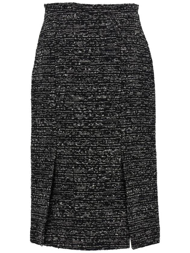 Alberta Ferretti Tweed Skirt - ALBERTA FERRETTI - BALAAN 2