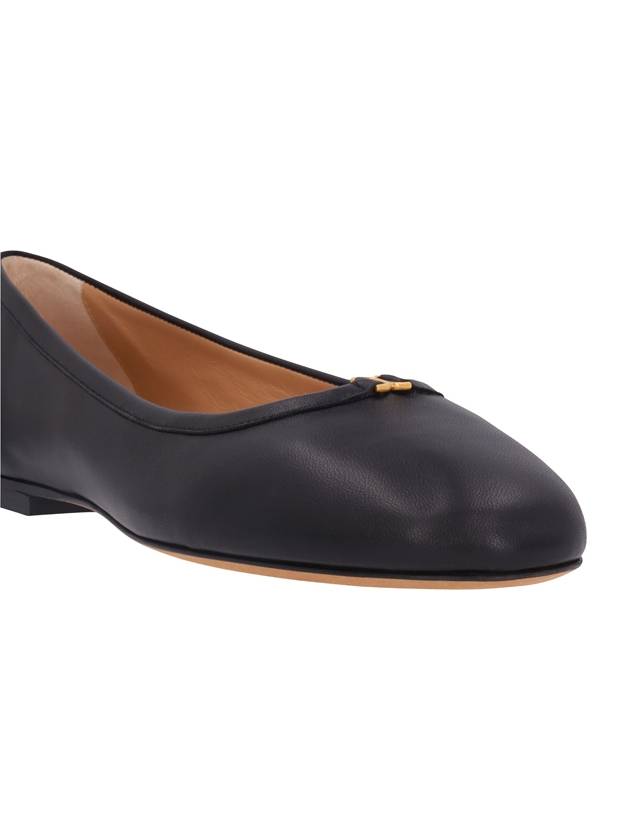 Marcie Leather Ballerina Flats Black - CHLOE - BALAAN 5