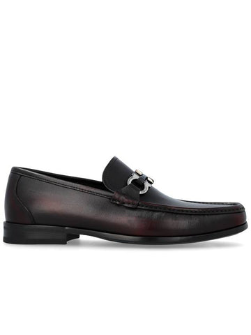 FERRAGAMO Shoes Grandioso2 Type Loafers, Men's, Burgundy - SALVATORE FERRAGAMO - BALAAN 1