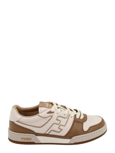 Match Low Top Sneakers Brown - FENDI - BALAAN 1