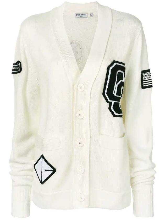 11th anniversary logo patch college cardigan F17KBD12167 1000 - OPENING CEREMONY - BALAAN 2