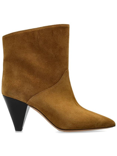 Isabel Marant Ankle Boots 'Loline', Women's, Brown - ISABEL MARANT - BALAAN 1