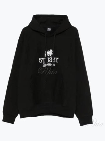 1925034 Black Sportswear Hood - STUSSY - BALAAN 1