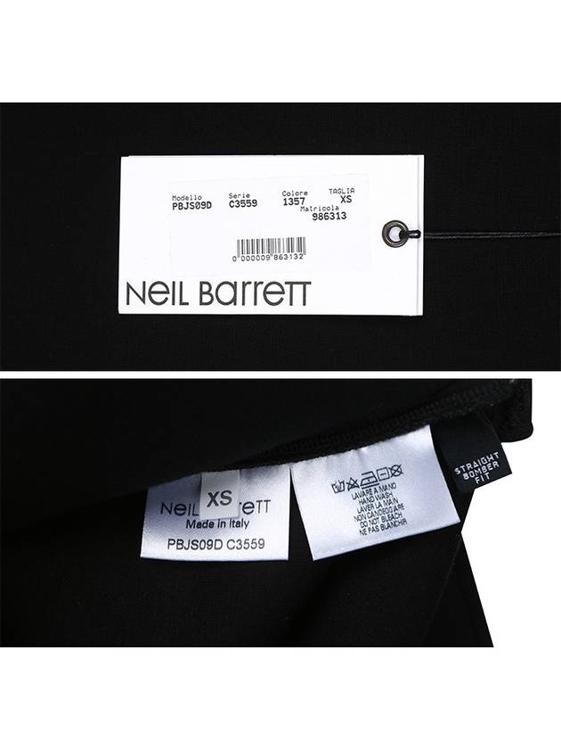 Neoprene Sweatshirt Black - NEIL BARRETT - BALAAN 8