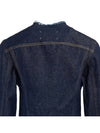 collarless denim jacket navy - MAISON MARGIELA - BALAAN 7