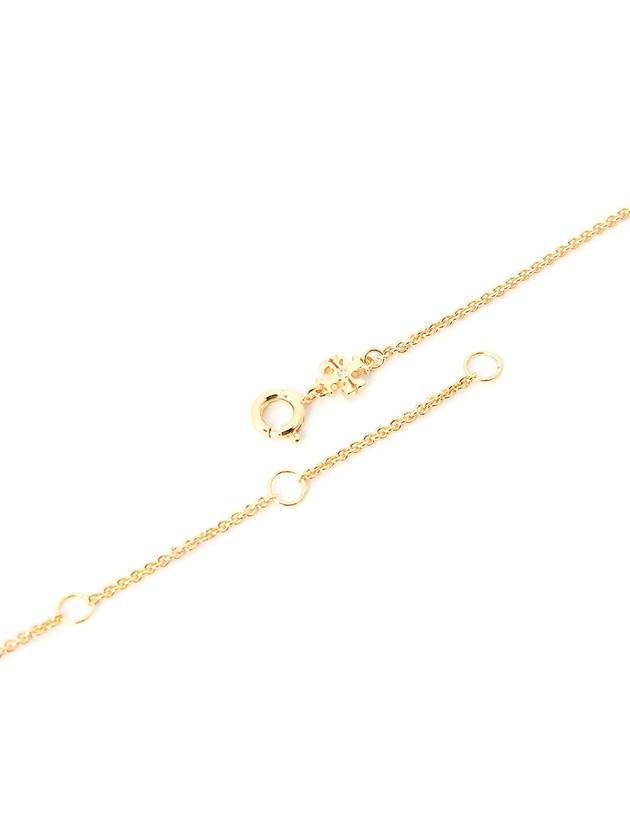 Miller Pave Logo Delicate Necklace Gold - TORY BURCH - BALAAN 5