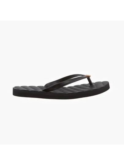 144262 890 Kira Metal Flip Flop Slippers - TORY BURCH - BALAAN 2